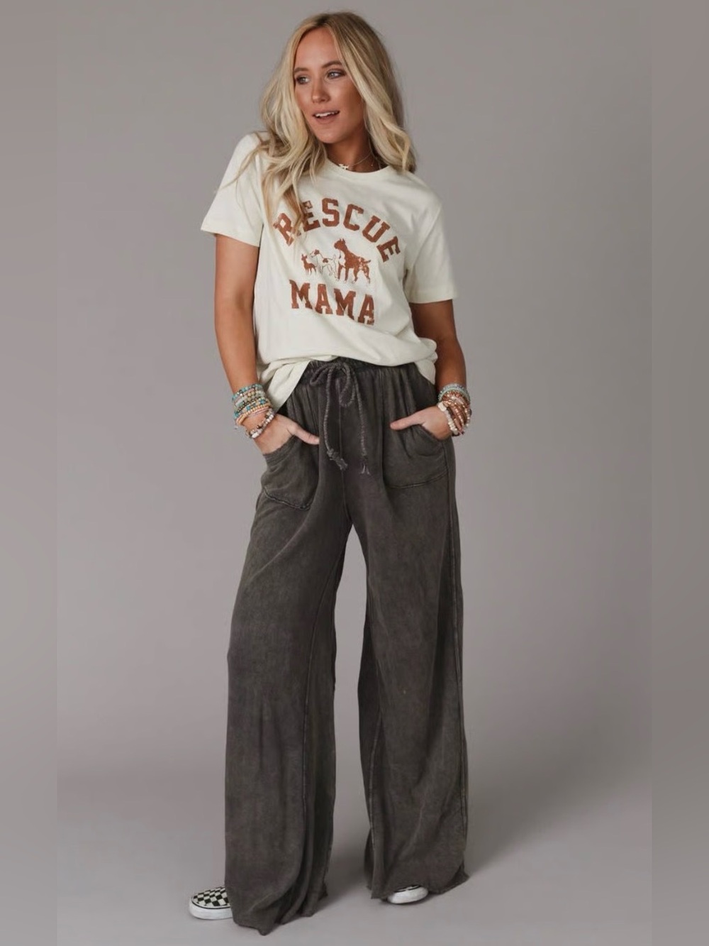 Three Bird Nest Relaxing Robin Wide Leg Pant🔥 Large